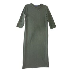 green emerald velvet dress NEW Zara Green Polka Dots Sleeveless Cami Camisole Midi Tank Wrap Dres –  Brie main image 1